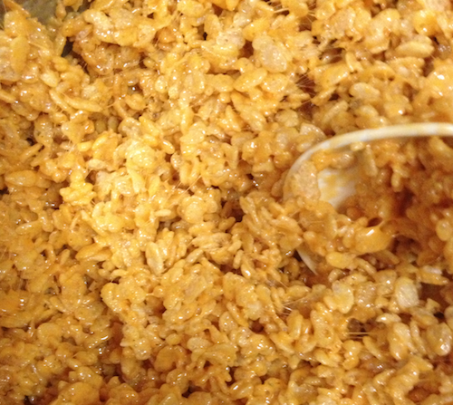 This image has an empty alt attribute; its file name is Pumpkin-Rice-Kispie-Mix-HHM.png